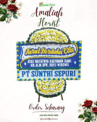 Papan Bunga Duka di Sucinaraja